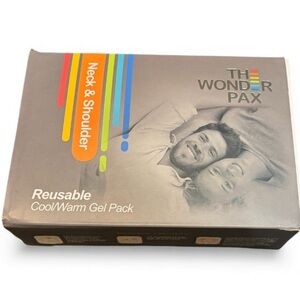 The Wonder Pax Neck and Shoulder Hot/Cold Reusable Gel Pack NIP